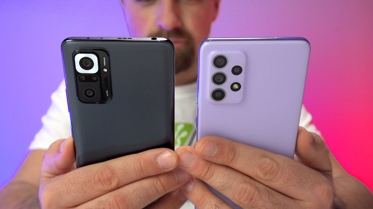 Samsung Galaxy A52 vs Redmi Note 10 Pro