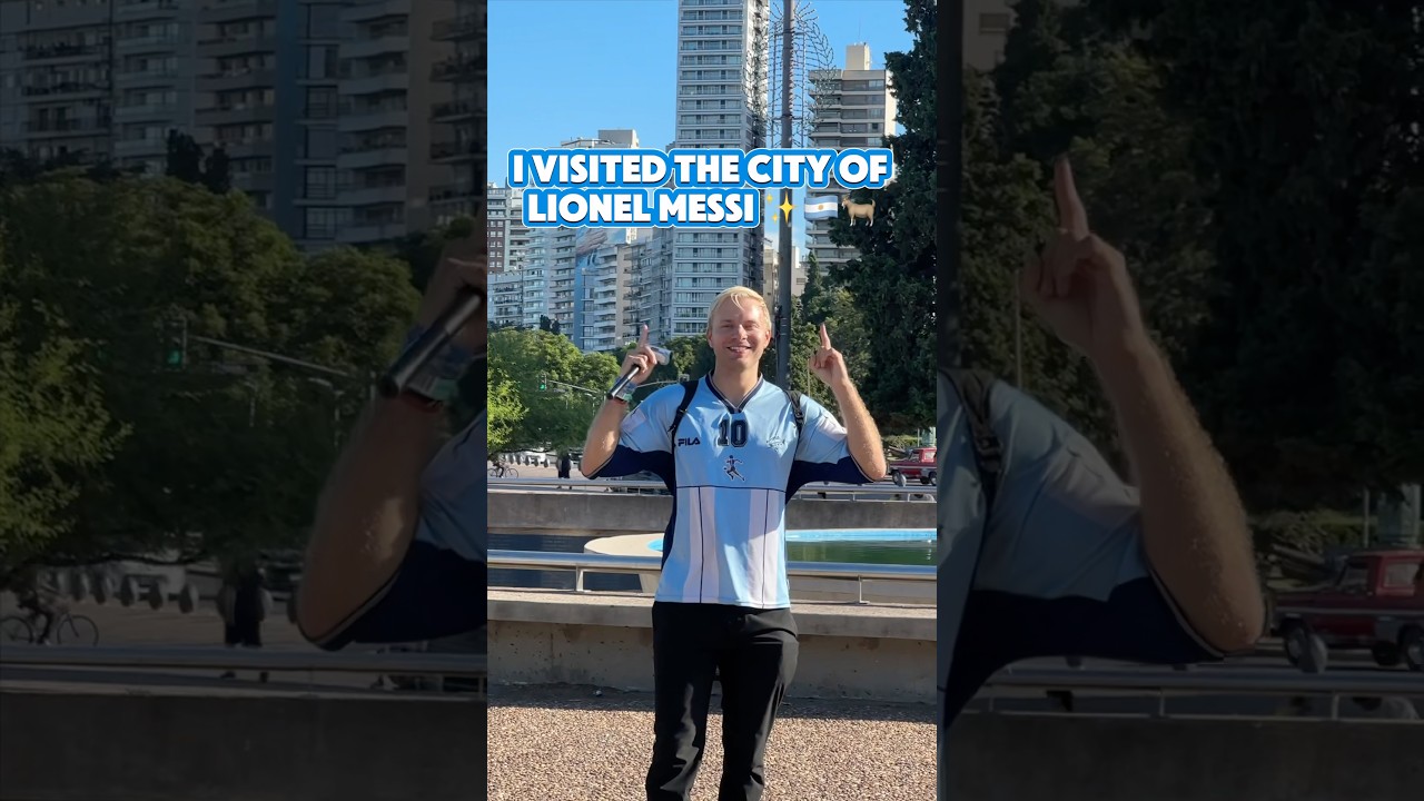 Посещение города Месси! 🇦🇷 #Росарио #Аргентина #Буэнос-Айрес #аргентино #месси #лионельмесси #🐐