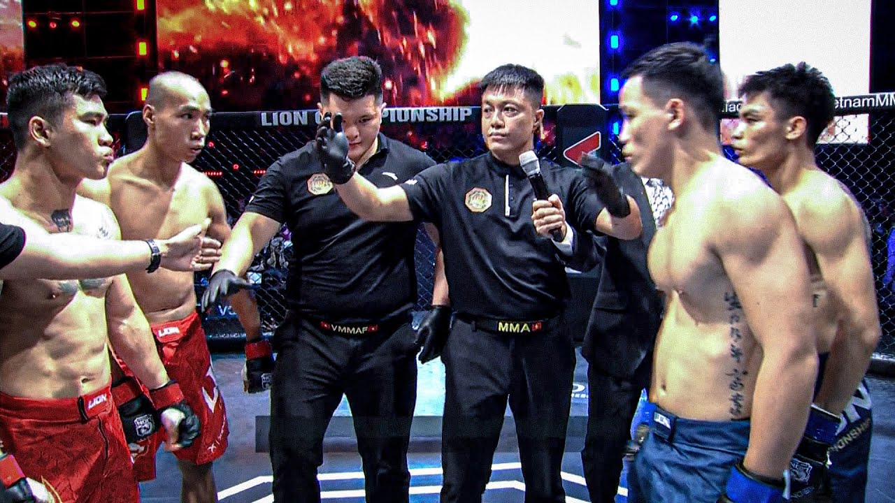 Hai ông anh Xuân Phương - Ngọc Thức phô diễn sức mạnh HUỶ DIỆT Raptor MMA Tiến Long - Thành Thoan