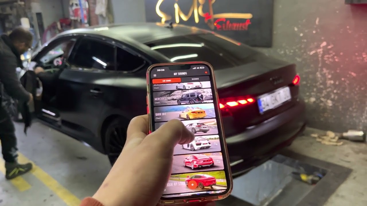 Audi A5 - Thor Electronic Exhaust System