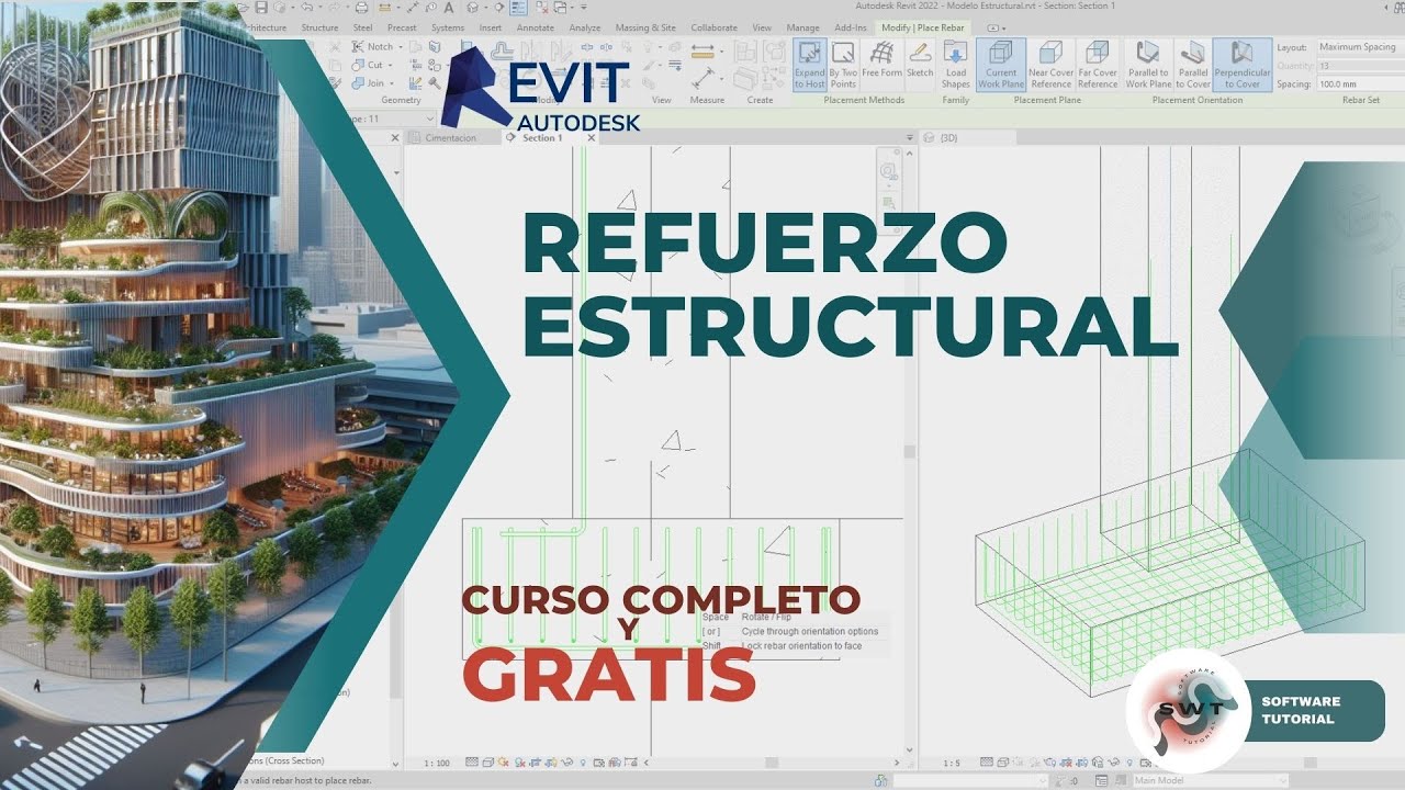 Refuerzos estructurales en Revit | Tutorial