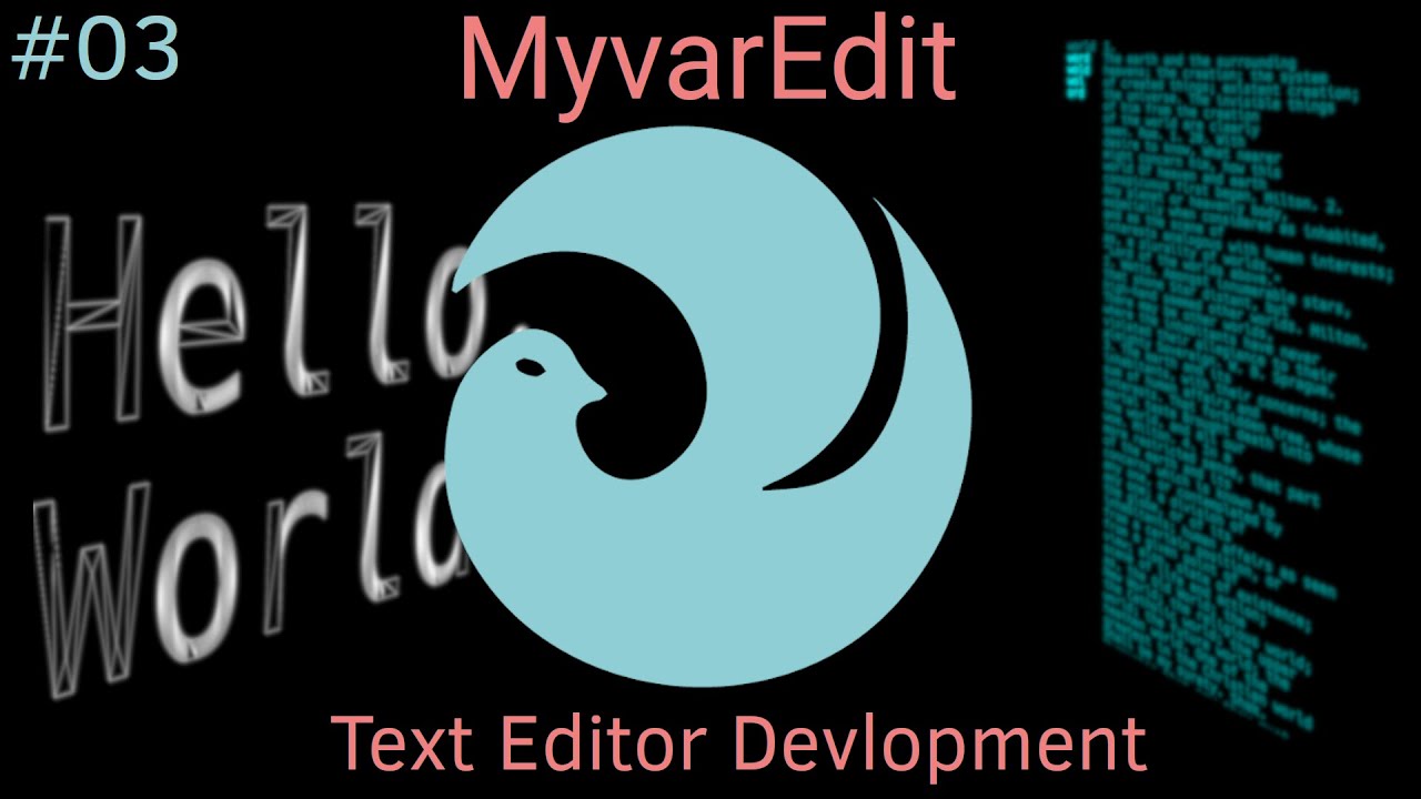 MyvarEdit: Writing a Text Editor / IDE from scratch - .ttf and OpenGL Code Review [Ep 3]