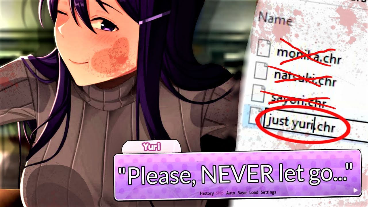 a ENDLESS HUG from JUST YURI..! | Doki Doki Literature Club (Just Yuri)