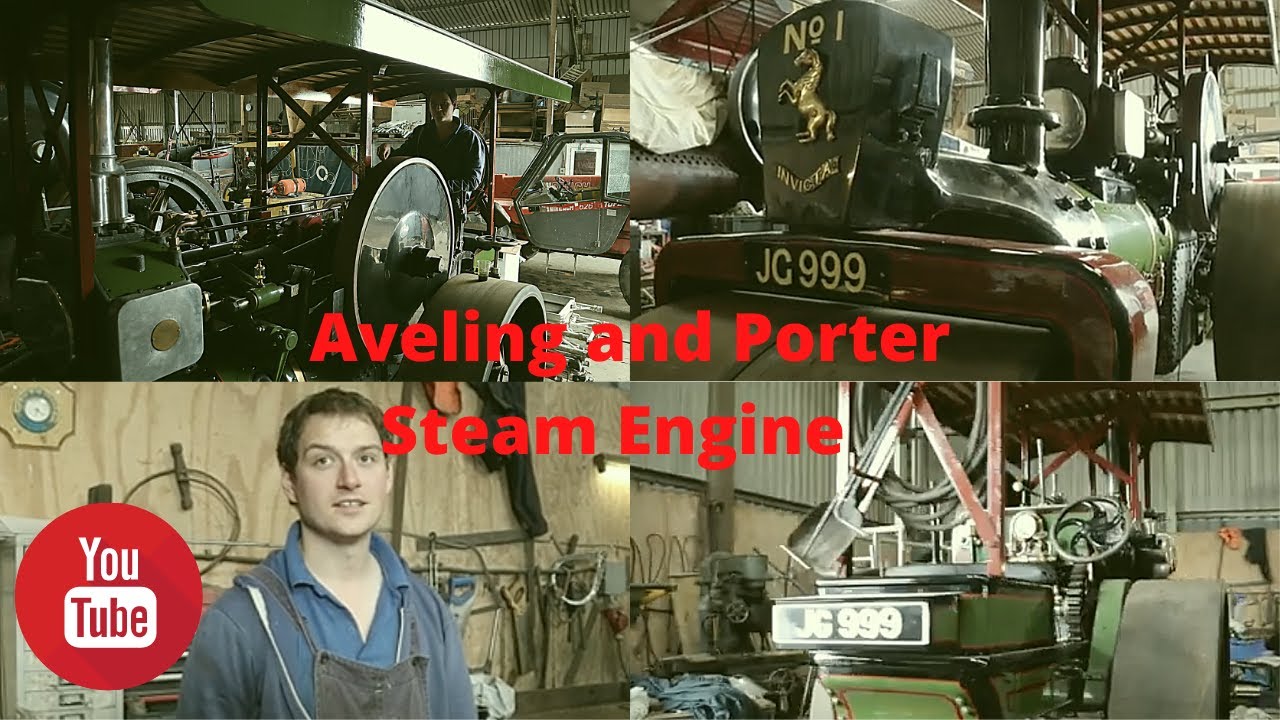 Aveling and Porter Steam Roller Engine
