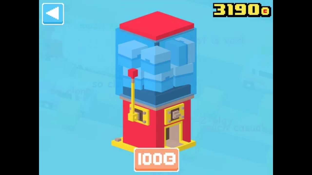 Crossyroad Prize Machine Gamble