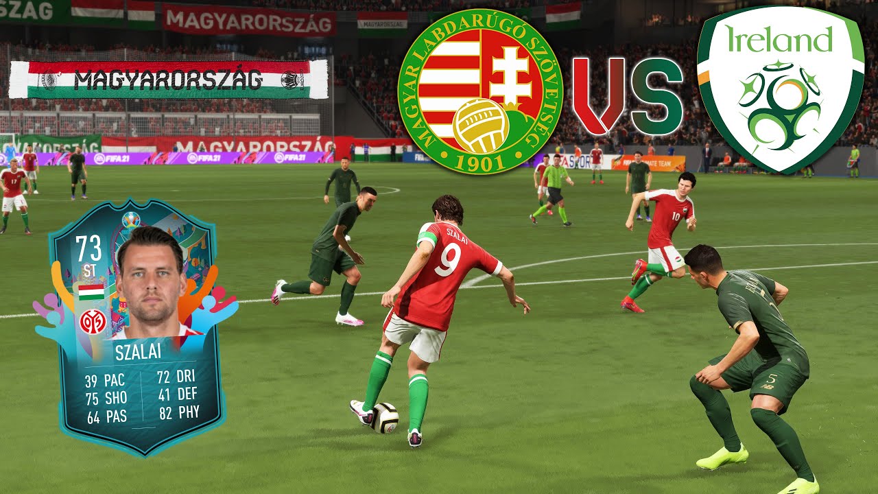 FIFA 21 Magyarorsz&aacute;g - &Iacute;rorsz&aacute;g | Form&aacute;ban a magyar v&aacute;logatott