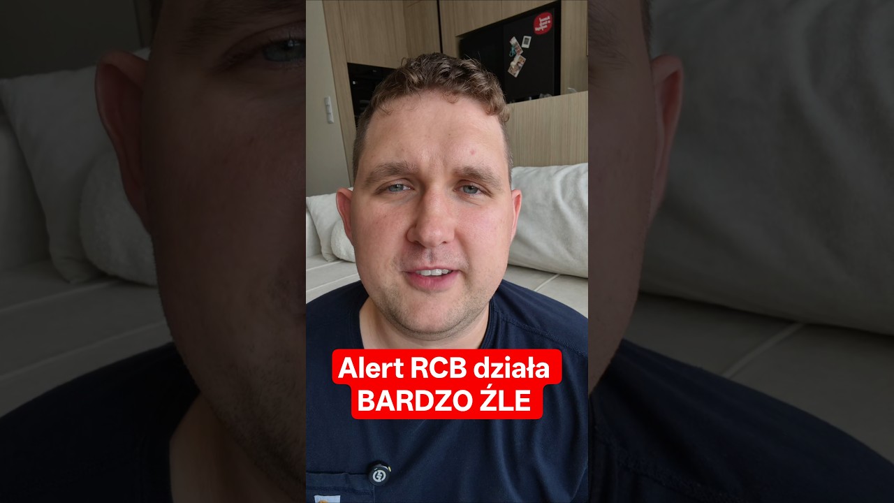 Alert RCB działa BARDZO ŹLE