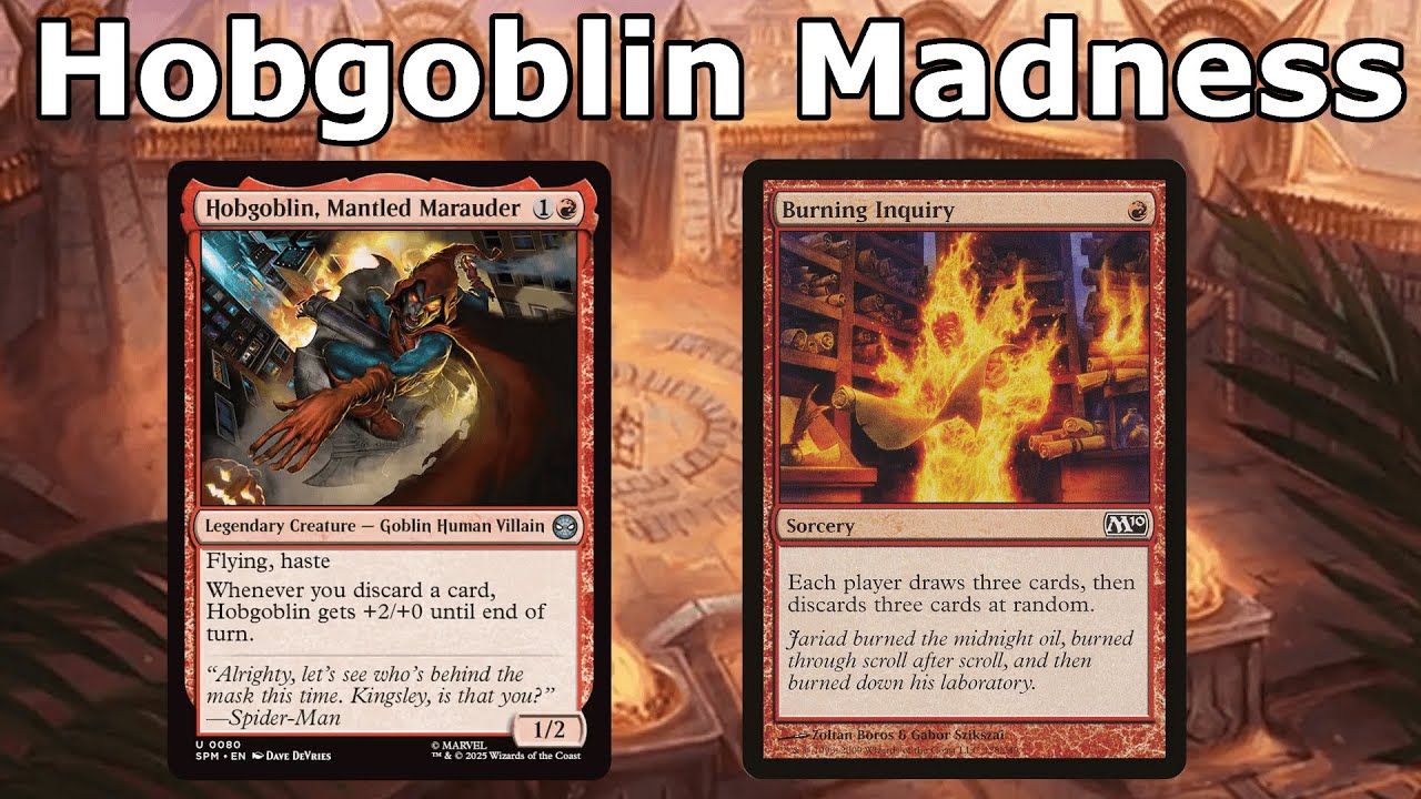 THIS AGGRO DECK IS WILD!  Legacy Hobgoblin Madness MTG