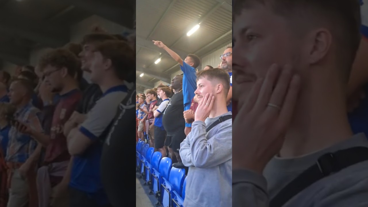 IPSWICH CHANT ALI AL HAMADI AT AFC WIMBLEDON AWAYDAY #SHORTS
