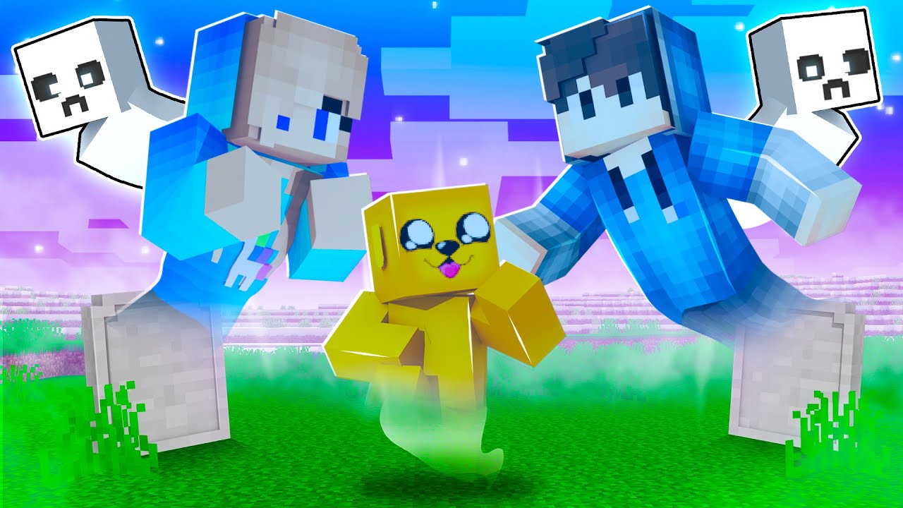 Adoptovali si mě DUCHOVÉ v Minecraftu!👻