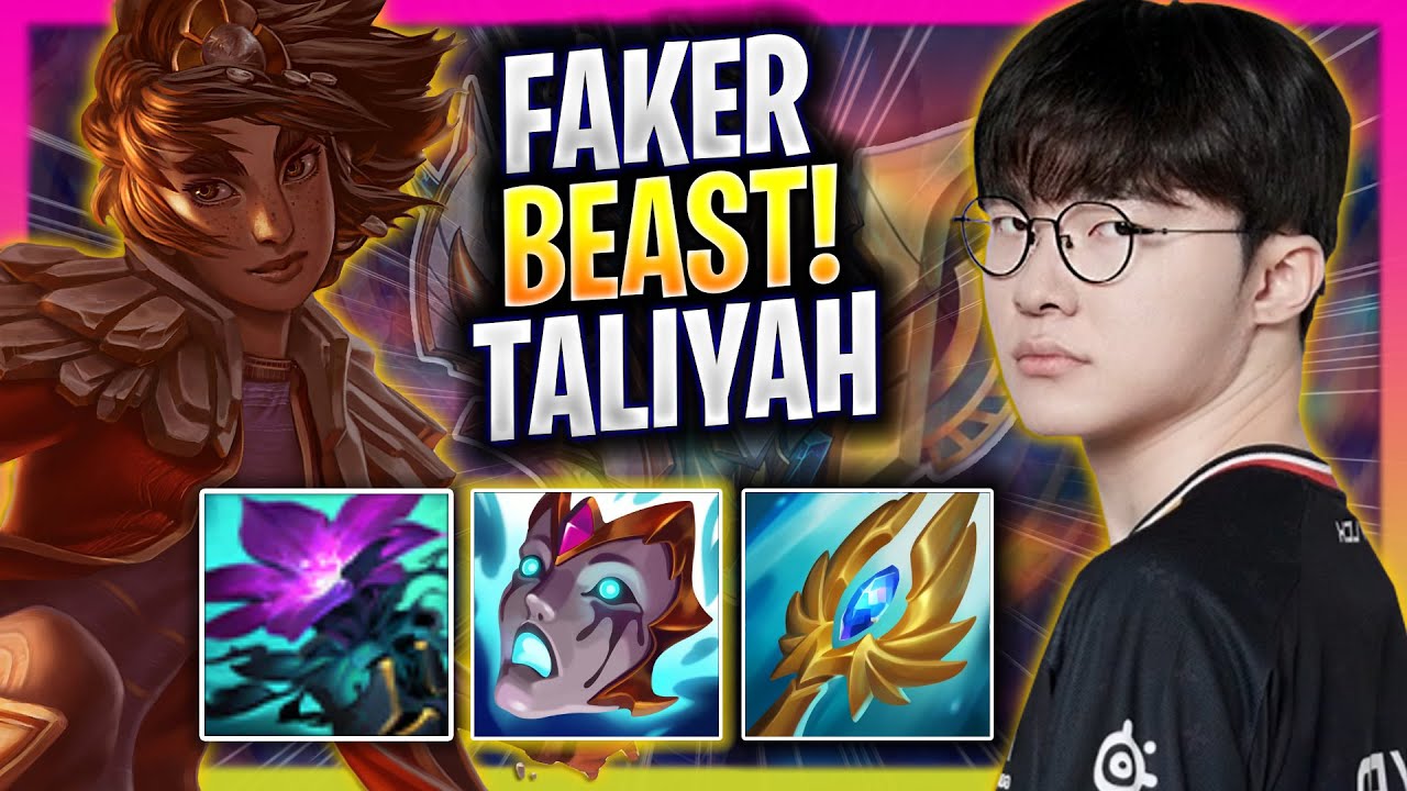 FAKER IS A BEAST WITH TALIYAH! - T1 Faker Plays Taliyah MID vs Orianna! | Season 2025