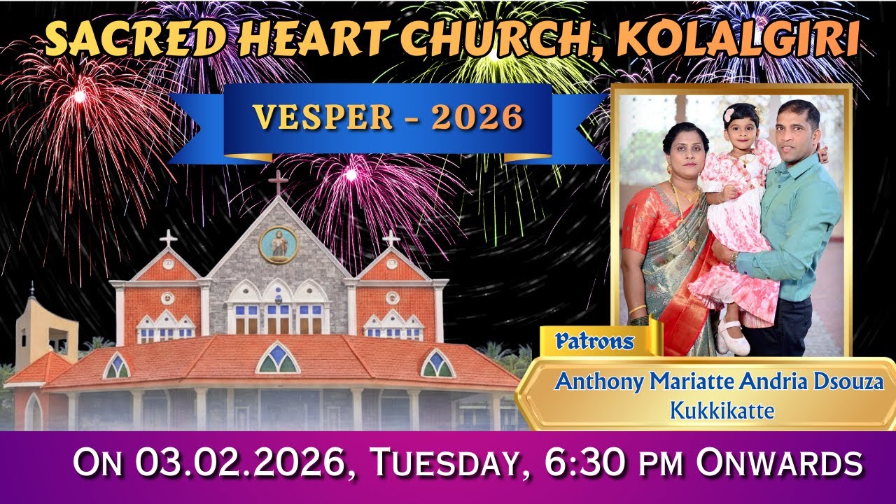 Vesper - 2026 | Sacred Heart Church | 03.02.2026 | Kolalgiri