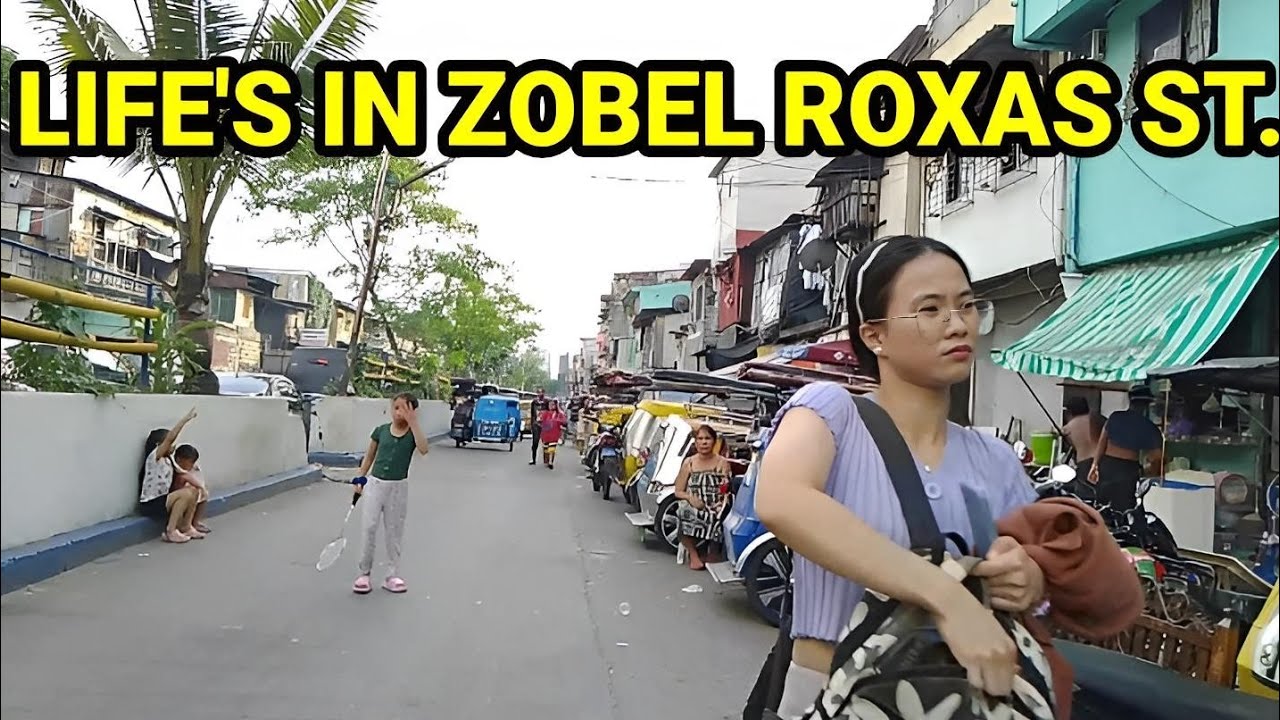 WALKING IN ZOBEL ROXAS STREET, SAN ANDRES BUKID MANILA CITY | PHILIPPINES