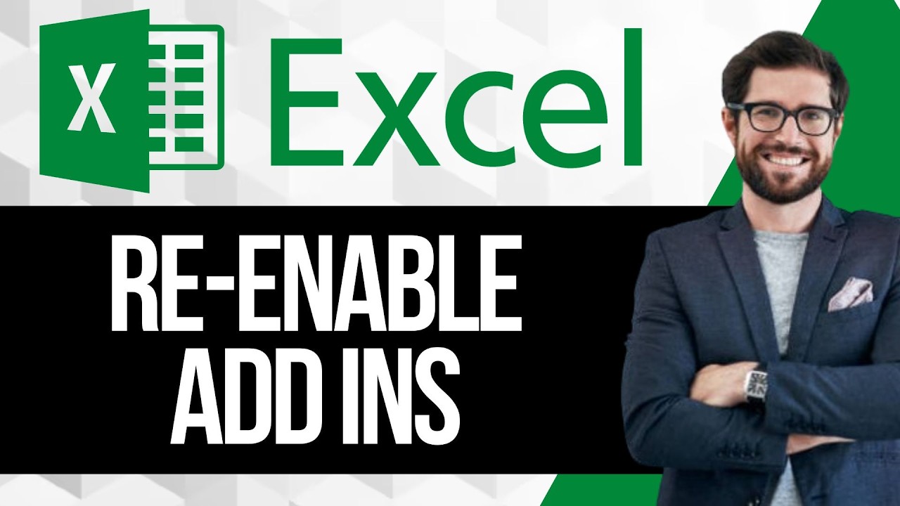 Как включить отключенные надстройки в Excel