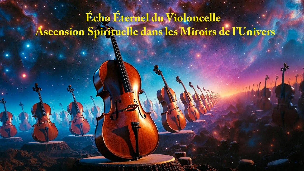 🎵 Écho Éternel du Violoncelle – Ascension Spirituelle dans les Miroirs de l’Univers 🎵