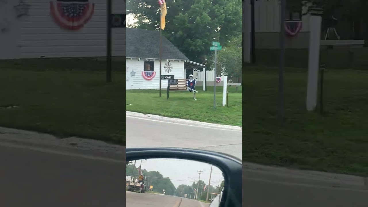 Curtis Michigan west to east Morning drive summer