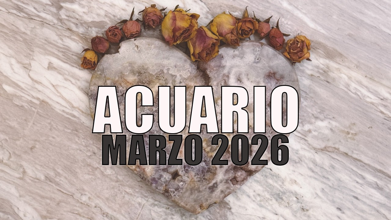 Acuario ♒️ - Si la vibra es baja a purgar! Tarot de Triple Cruz Marzo 2026