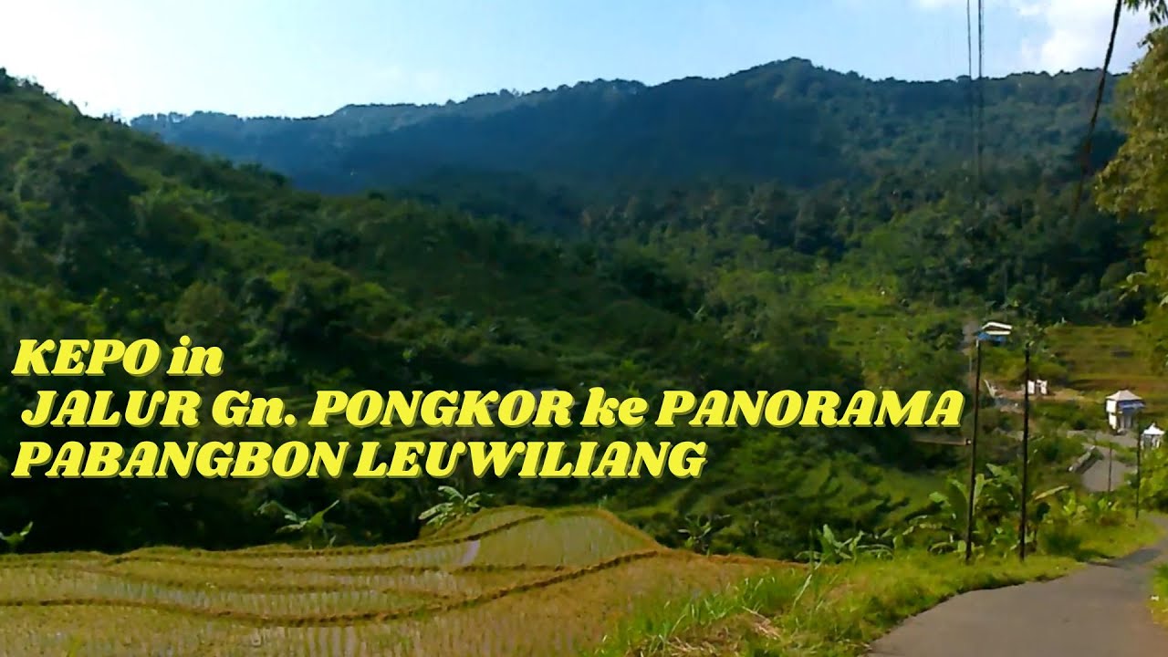 Ngevlog Rute Pongkor - Pabangbon // Mantap Pemandangannya
