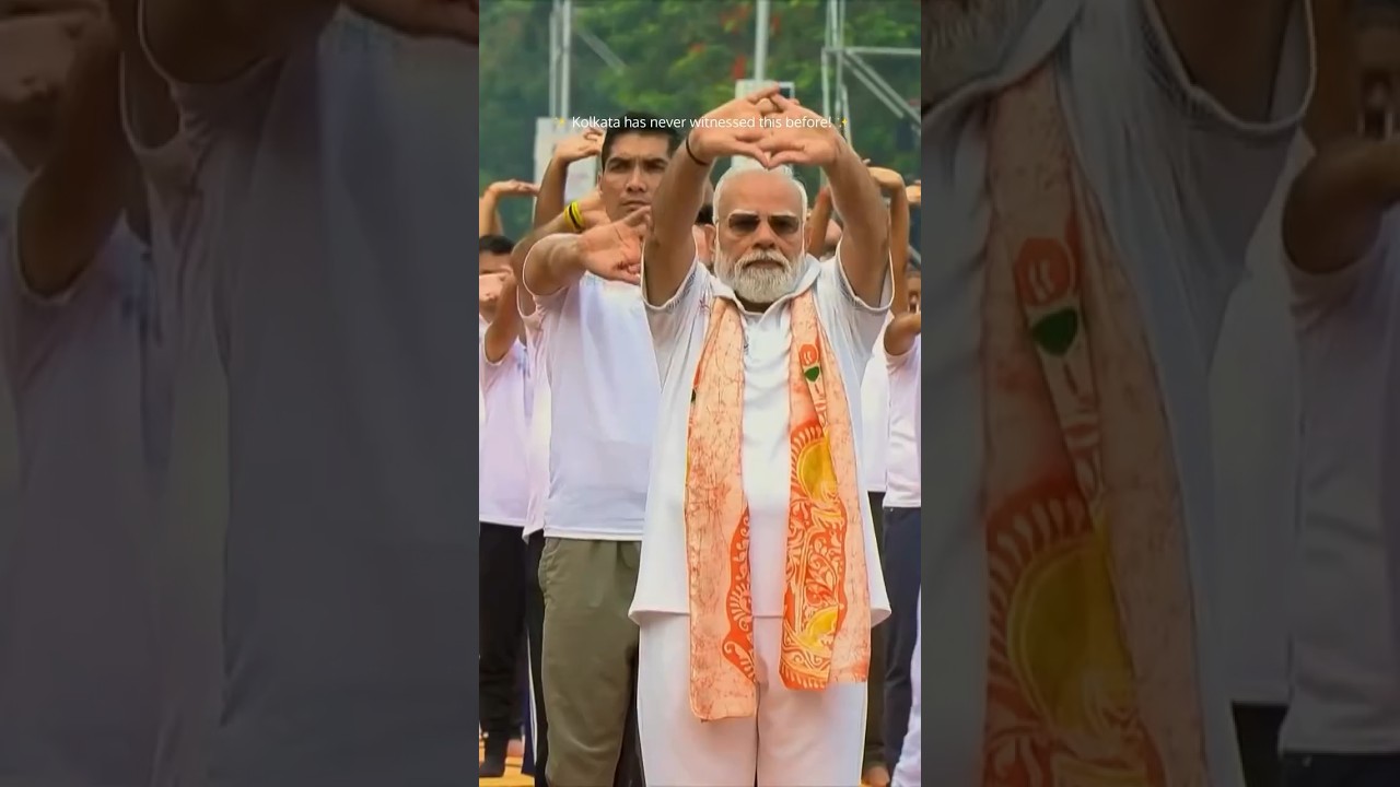 Колката твори ИСТОРИЮ! 🇮🇳 Попытка установить мировой рекорд Гиннесса с 500 лодками! (День йоги 20...