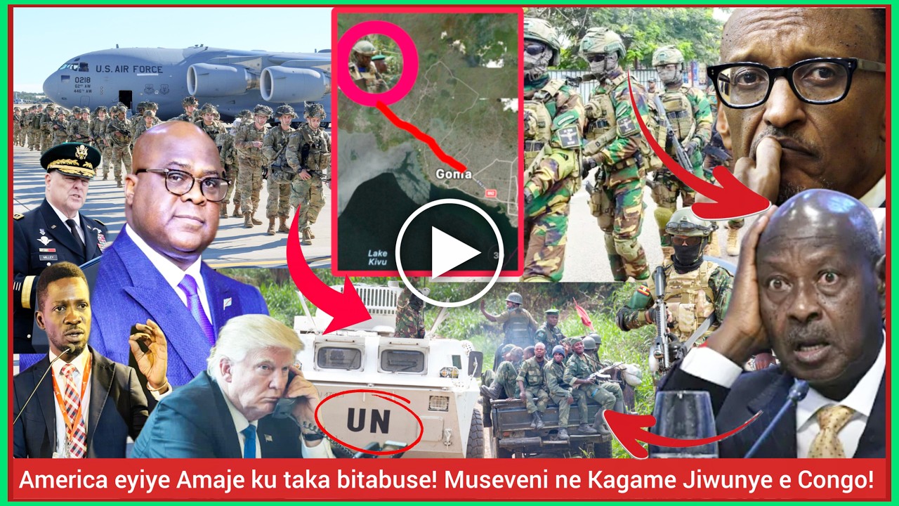 Agatalinda! Museveni ne Kagame Jiwunye! America eyungudde amaje e Congo okutendeka aba Tshisekedi!