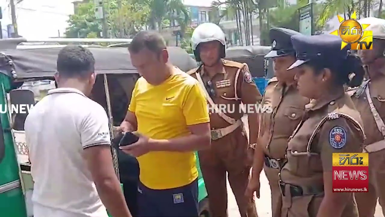 ත්‍රීවීල් එකක් උස්සා මාරු වෙන්න හැදූ අයෙක් ඇල්ලූ - අලුත්ගම පොලිස් කතුන්ගේ වික්‍රමය