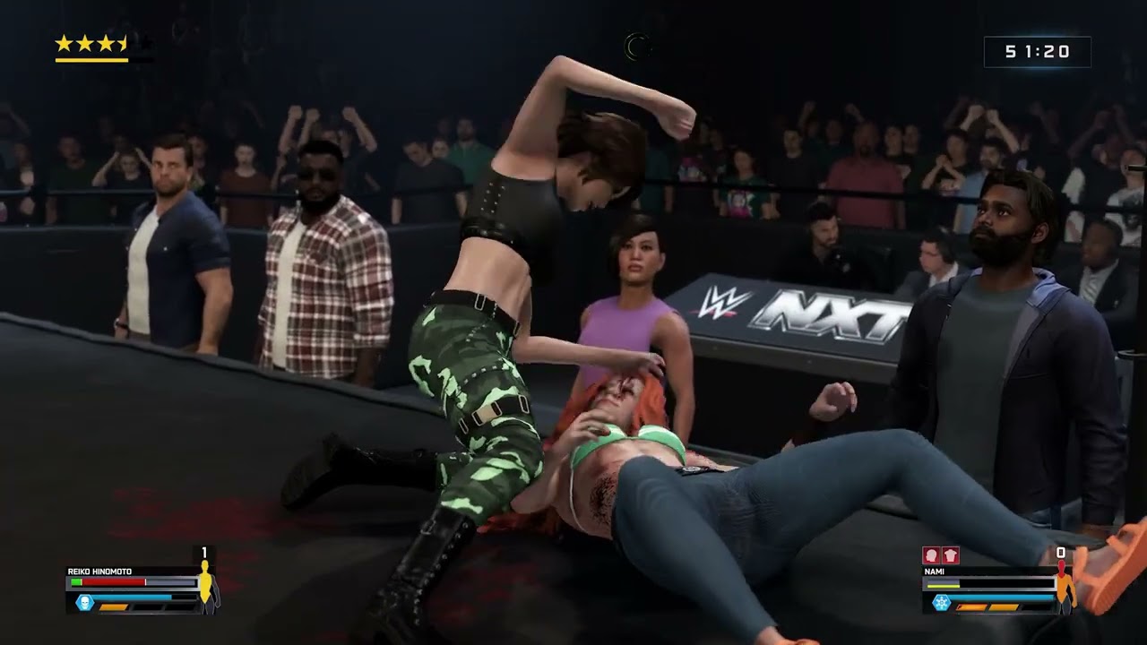 WWE 2K25 1 Hour Underground Match: Reiko Hinomoto vs Nami