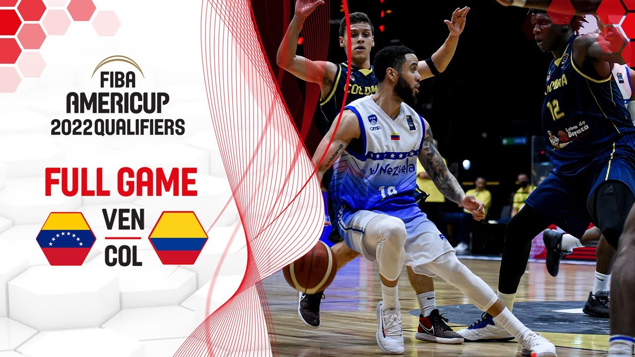 Venezuela v Colombia - Full Game - FIBA AmeriCup Qualifiers 2022