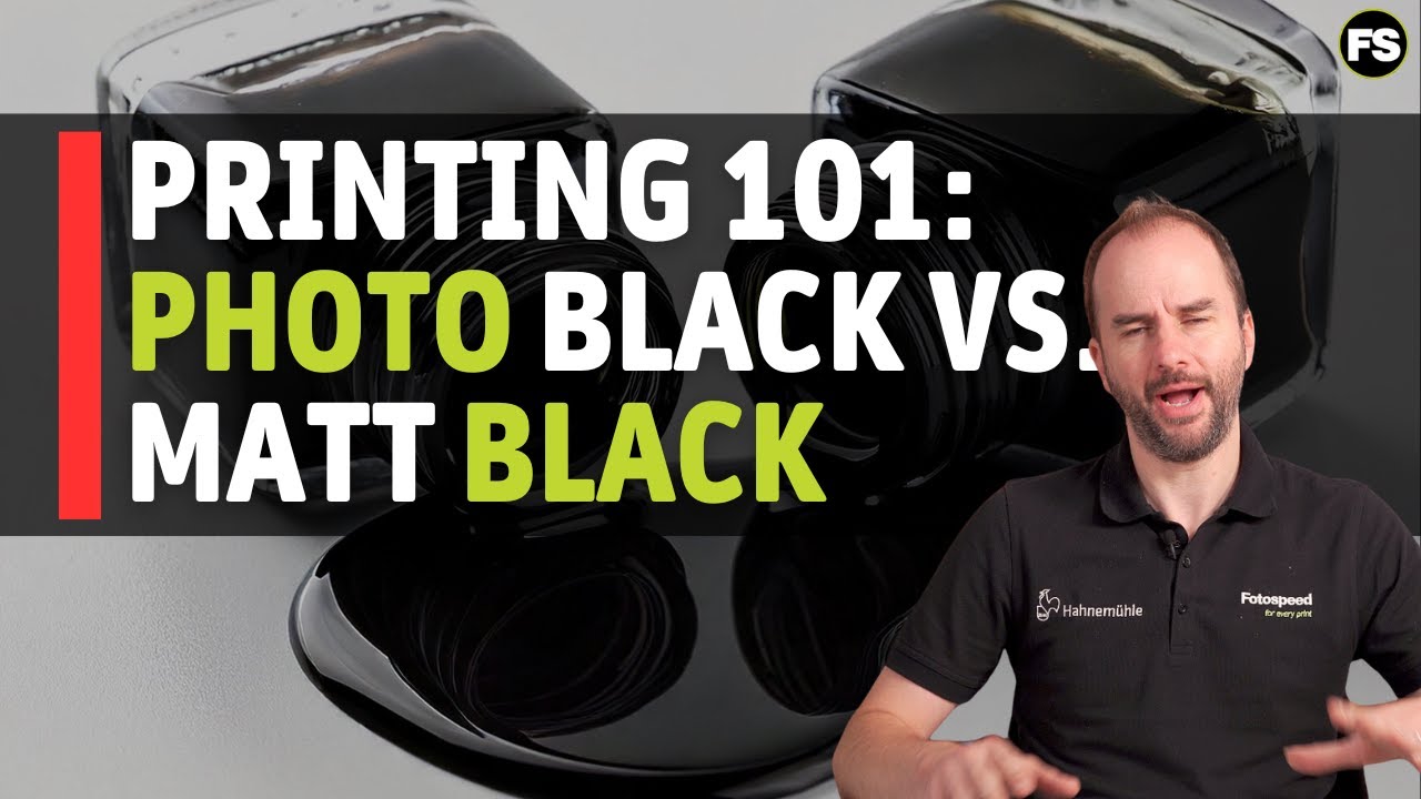 Fotospeed Printing 101: фоточёрный против матово-чёрного | Бумага для изобразительного искусства ...