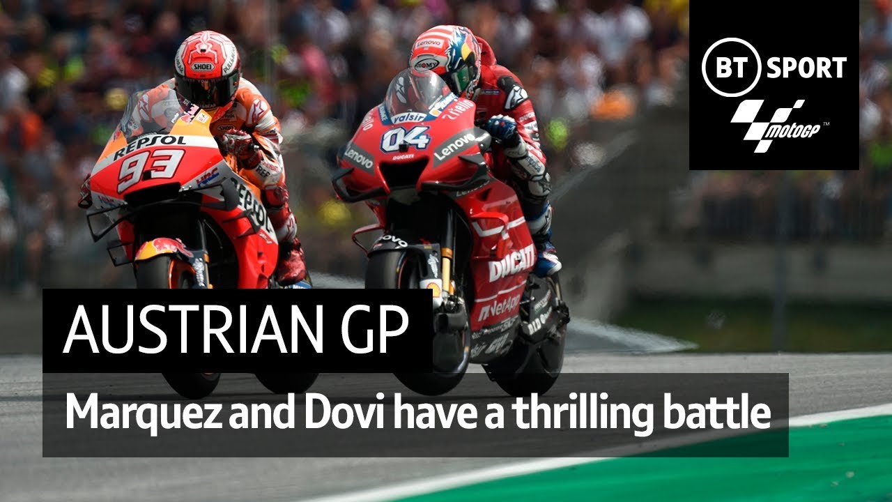 MotoGP Highlights: Austria (2019) | Márquez and Dovizioso battle in the race of the season!