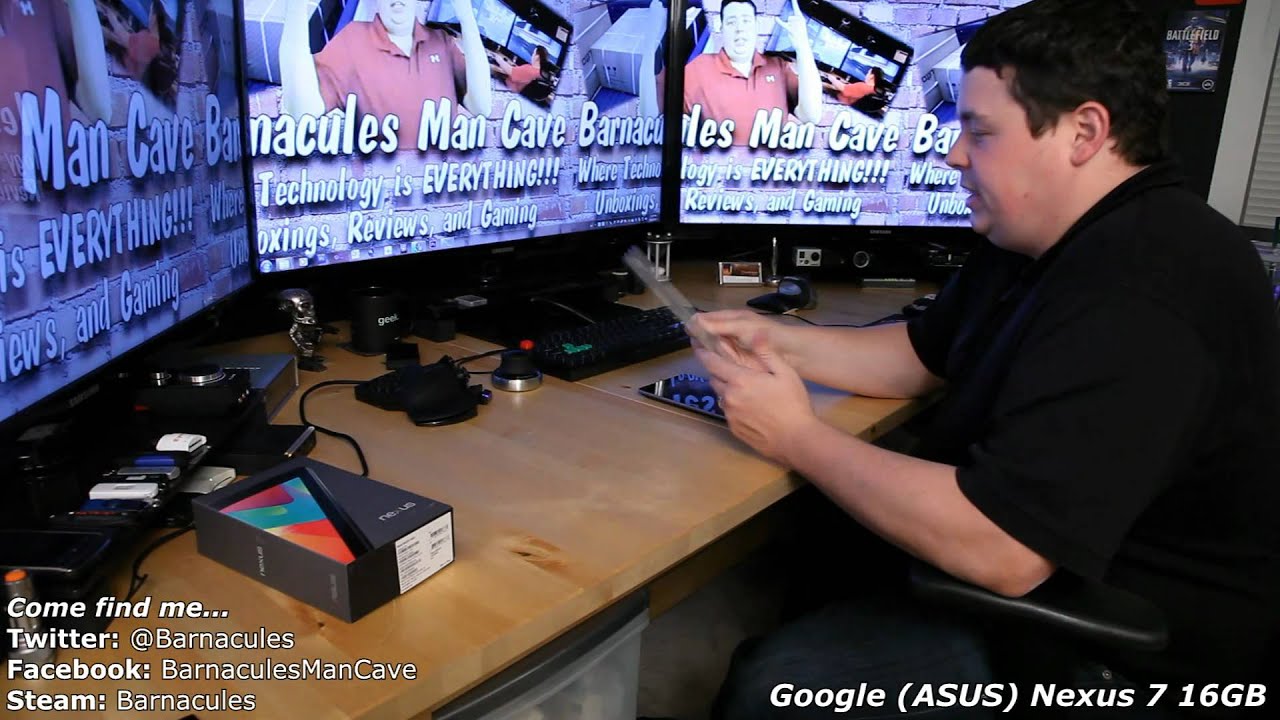 ASUS Google Nexus 7 Review and iPad Comparison - Good Apple iPad Alternative - @Barnacules