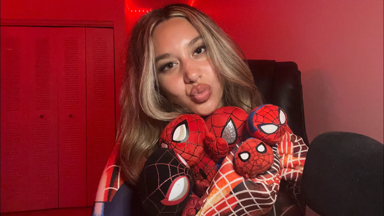 ASMR |  Fast and Aggressive |🕸️ Plush collection, scratching, & clicky mouth sounds🕷️‼️