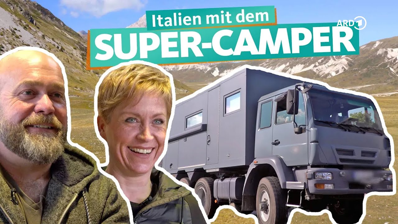 Italien-Tour mit umgebautem 12 Tonner LKW-Wohnmobil | ARD Reisen