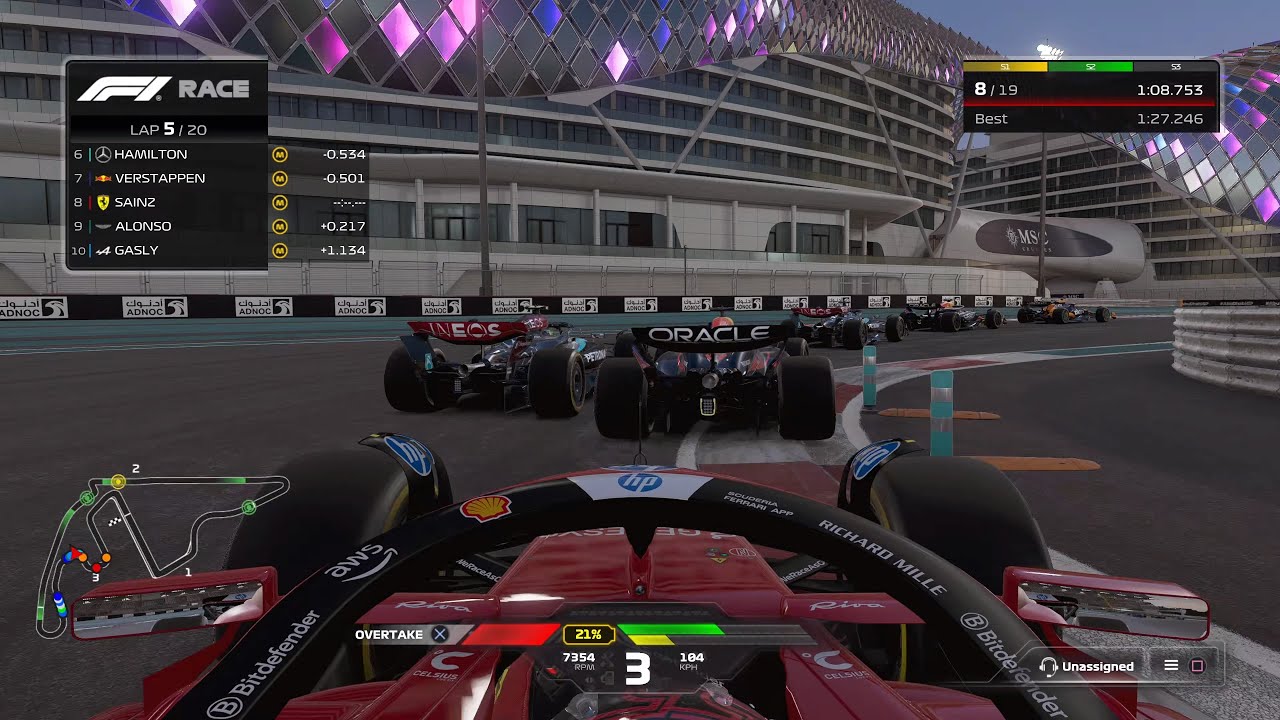 F1 24 | Round 24 | Abu Dhabi | Ferrari SF-24 | Sainz