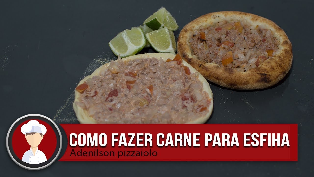 Como fazer carne para esfiha