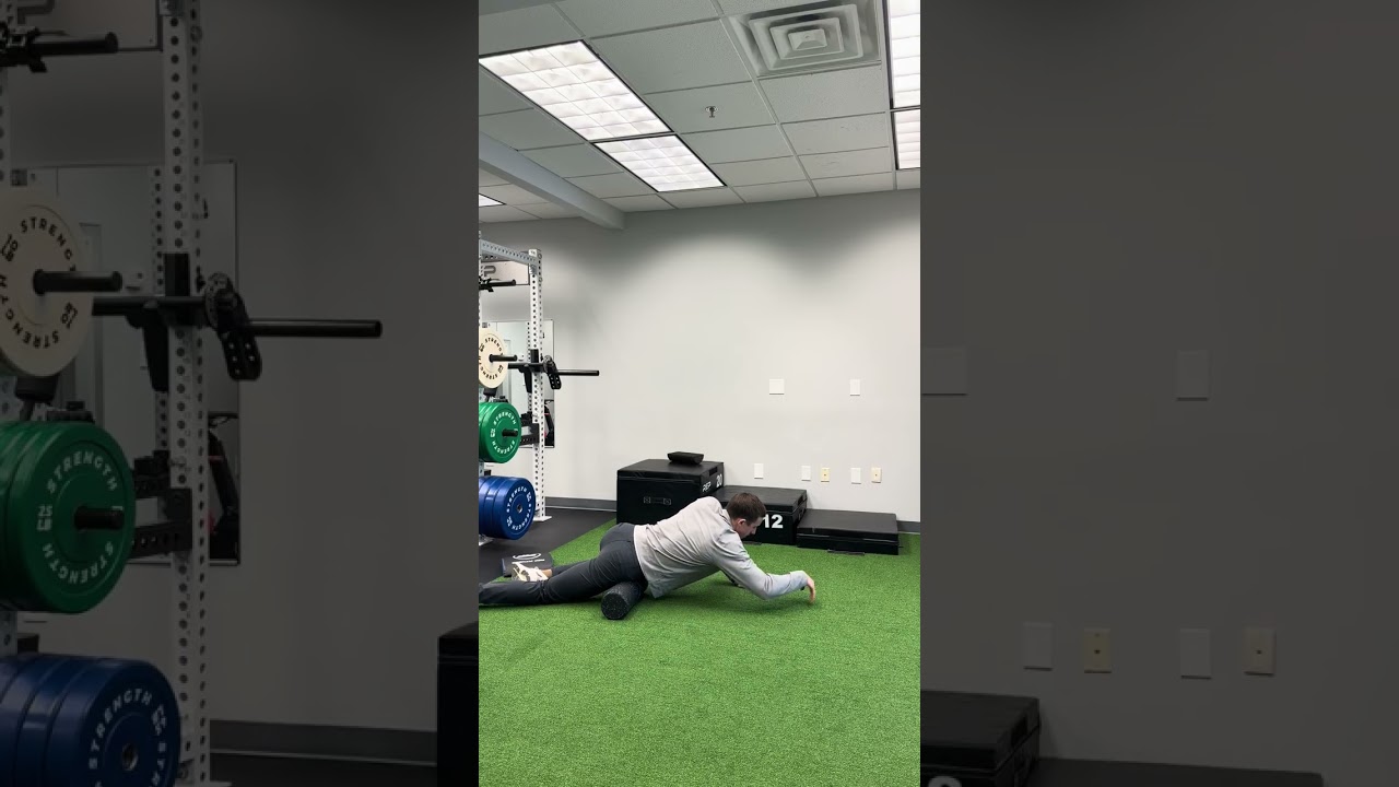 Front of Hip Foam Roller