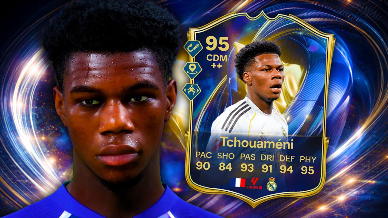 Обзор игрока 95 TOTS Tchouameni FC 26