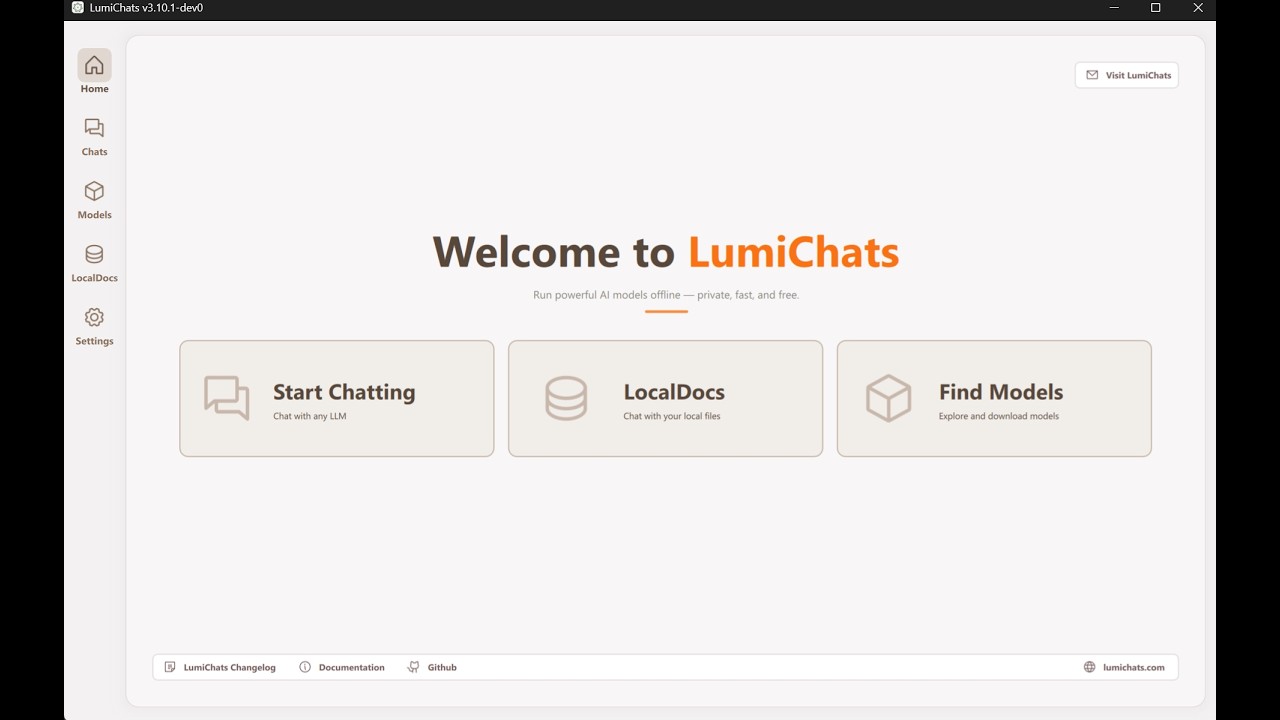 LumiChats AI Tutorial | Run Local LLMs Offline Without Internet