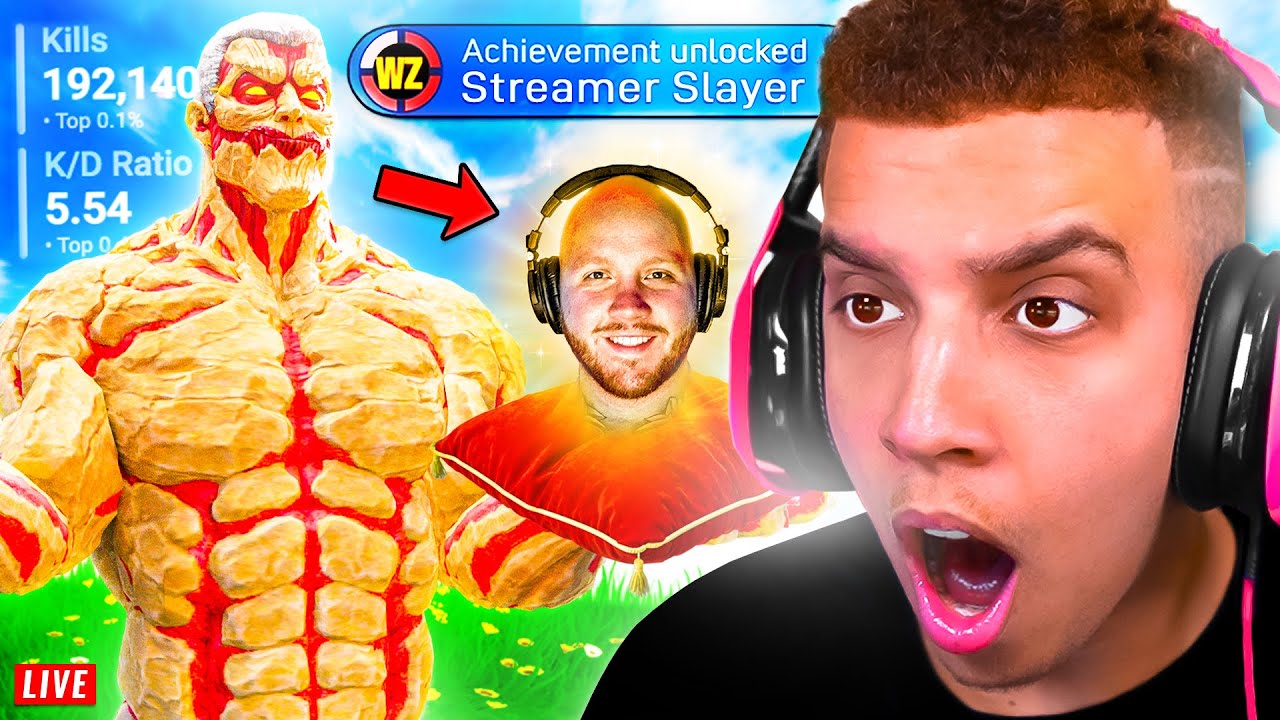 Killing FAMOUS Twitch Streamers on Warzone! (Funny Reactions)