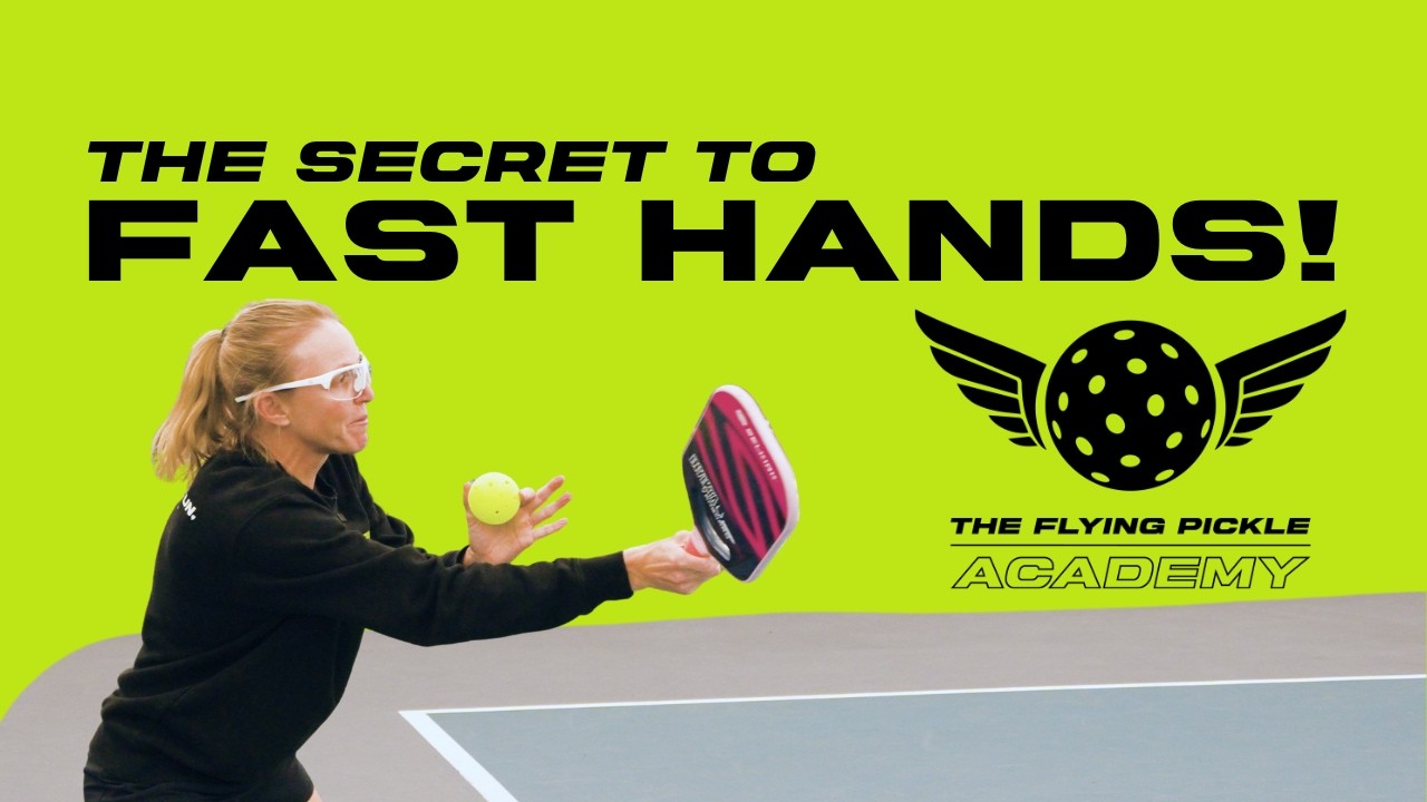 How to Have Fast Hands in Pickleball: Coached by a Pro