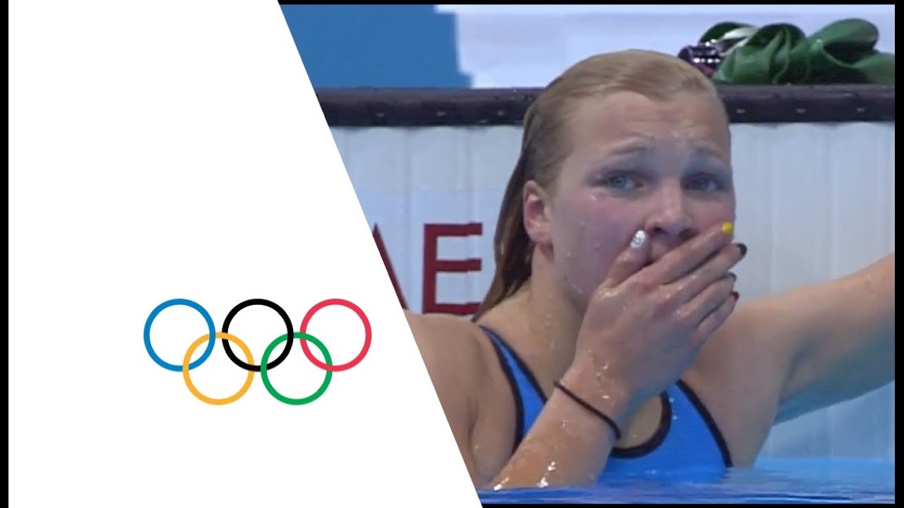 Ruta Meilutyte Wins Women's 100m Breaststroke Gold - London 2012 Olympics
