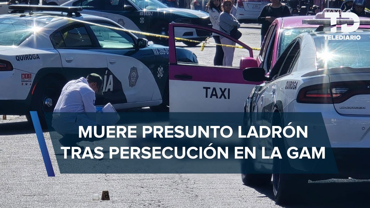 Asalto a tienda de conveniencia desata persecución y balacera en la GAM; muere delincuente