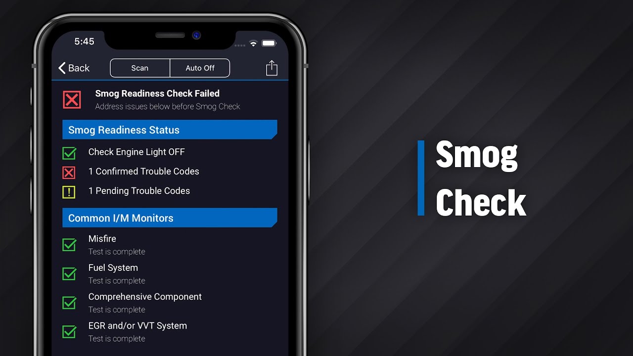 Performing a Smog Check