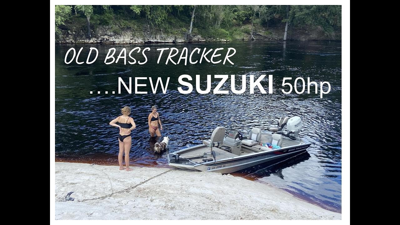 Old BASS TRACKER gets a Suzuki 50hp repower!