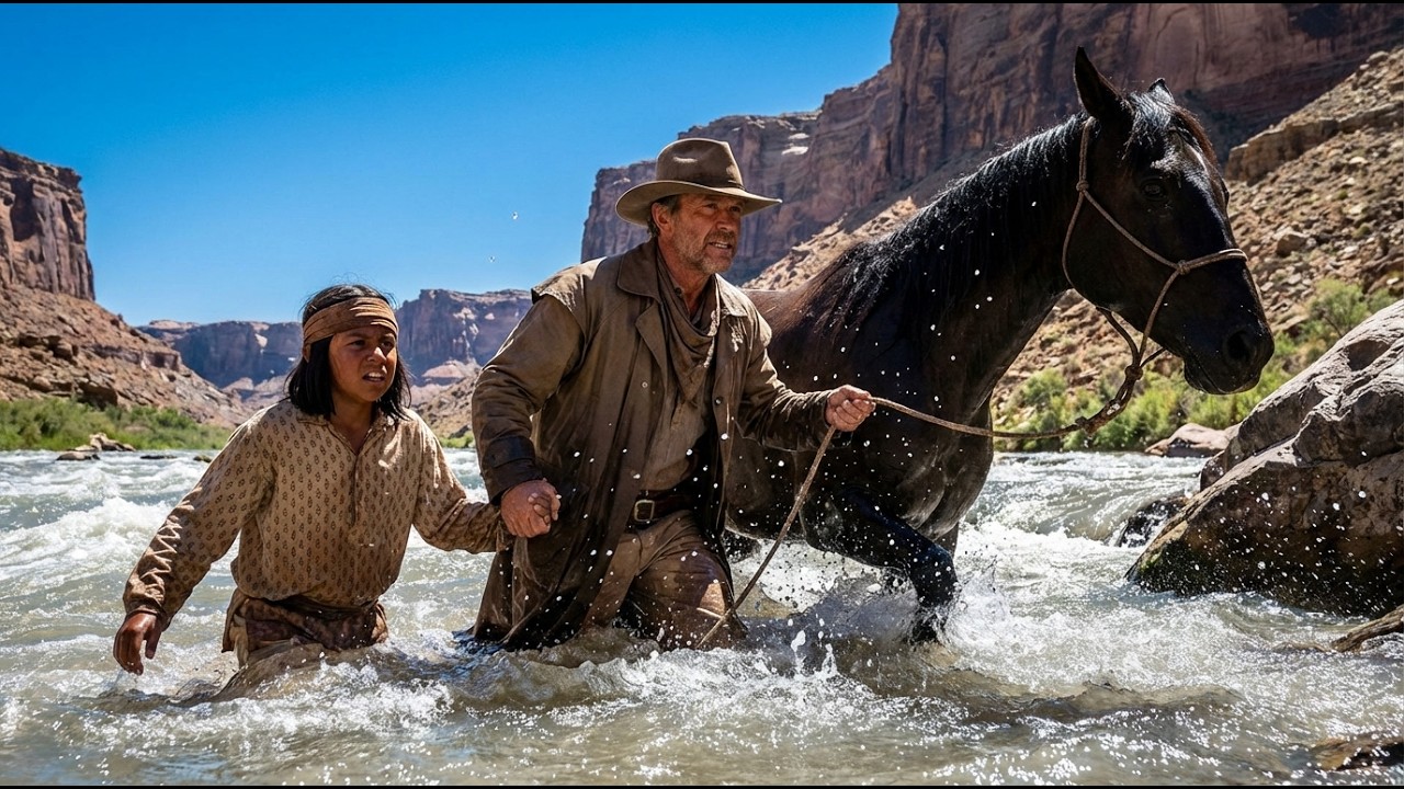 The Rancher Helped an Apache Boy Save His Horse From the River — What Followed Wasn’t Gratitude