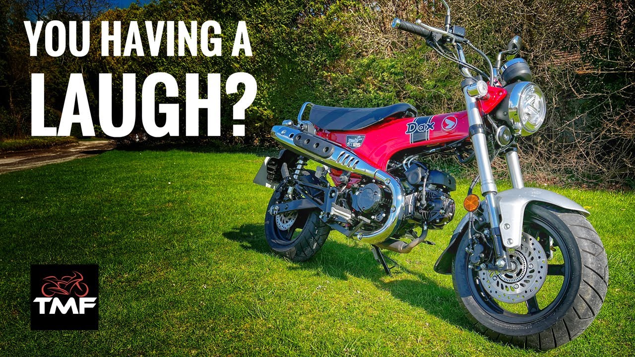 Reviving a Classic: 2023 Honda ST125 Dax Review - First Ride on a minibike!