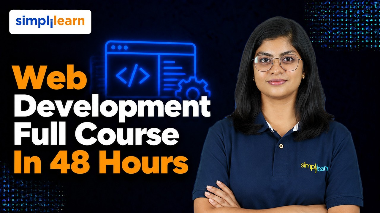 Web Development Full Course 2026 | Complete Web Development Course | Simplilearn