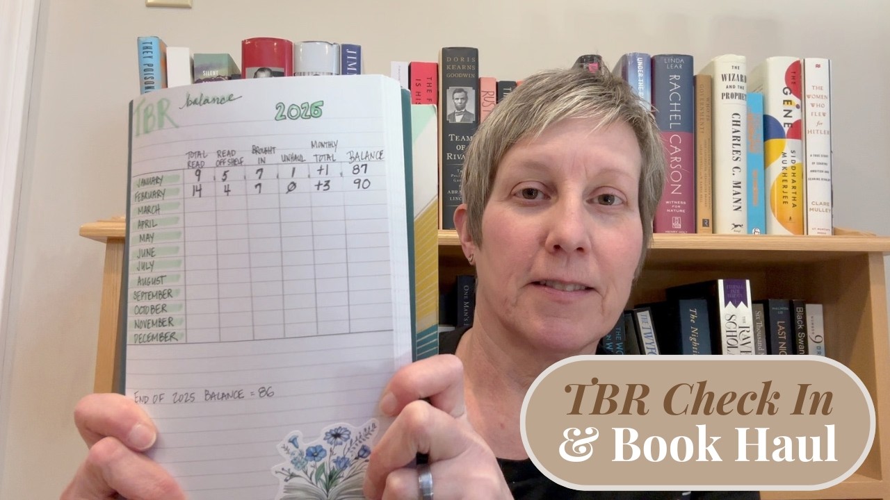 TBR Check In and Book Haul
