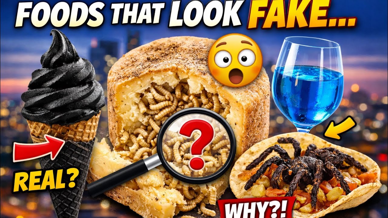 Foods That Look Fake But Are Actually Real