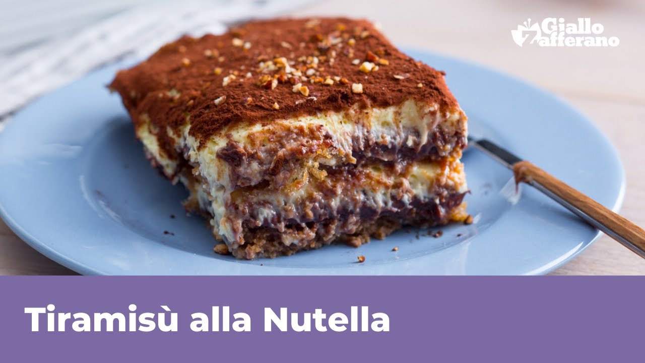TIRAMISÙ ALLA NUTELLA: super goloso!