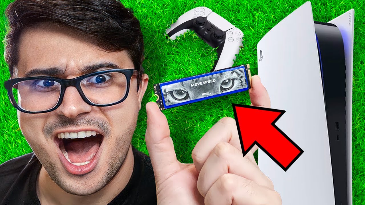 MELHOR SSD para PS5 que custa menos de R$250 - Movespeed